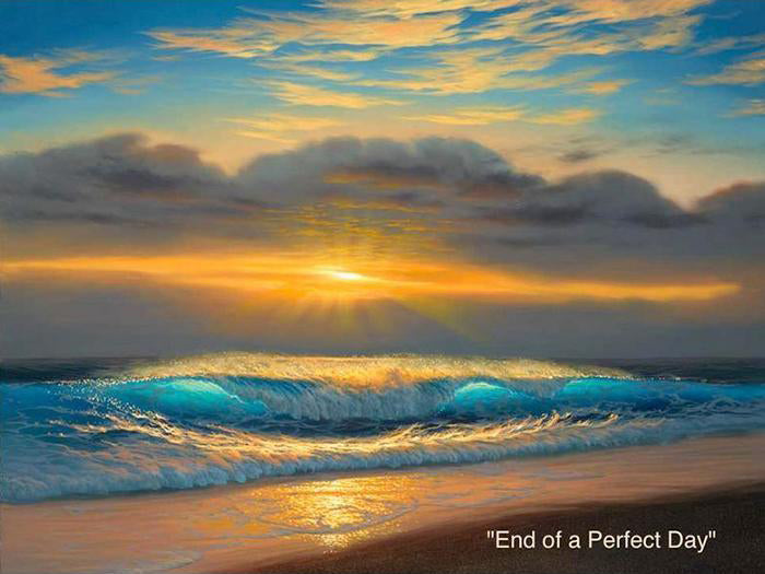 End of a Perfect Day 11x14