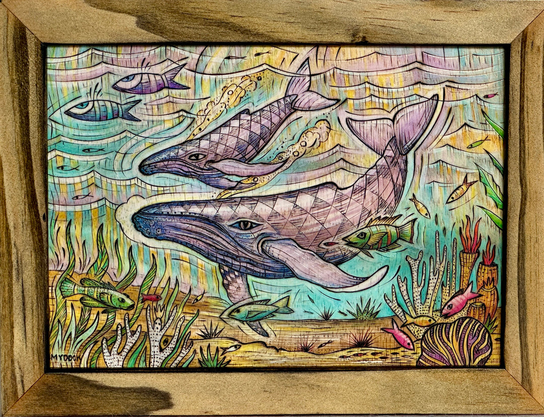 Whale Songs Panel ~ Original