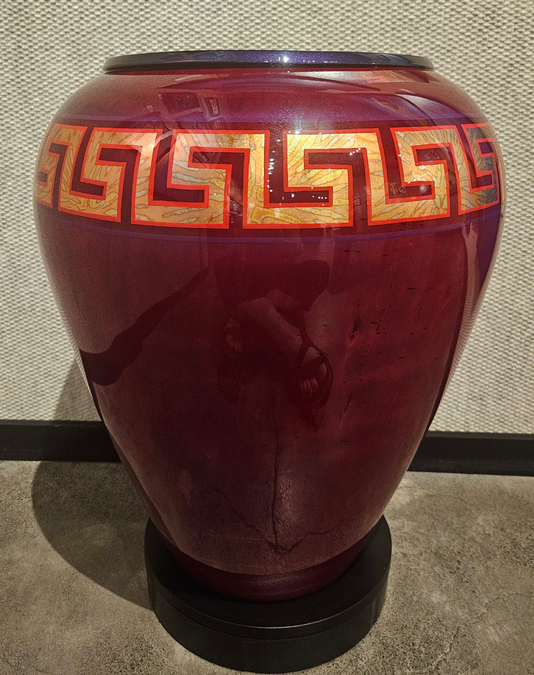 The Red Vase #683 ~ Original