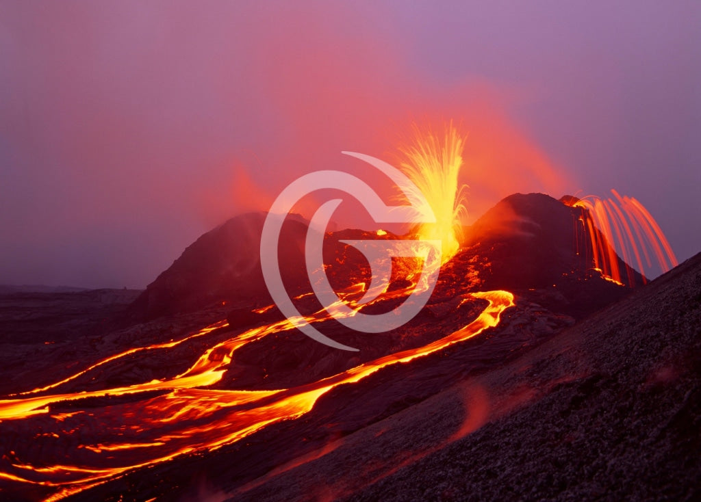 8X12 Metal Print - Rift Zone