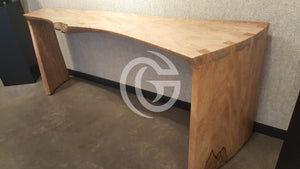 Mango Slice Table ~ Original Furniture Wood