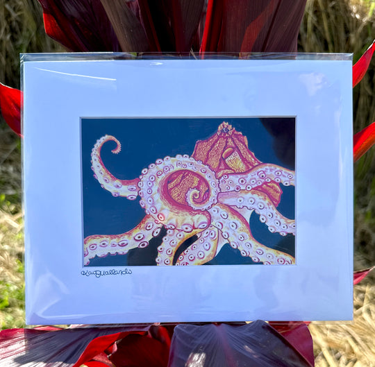 Paper Print - Crimson Crawler