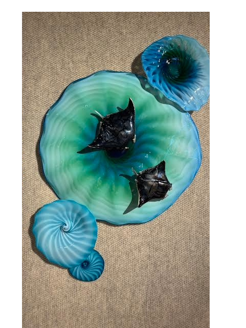 Wave Makers ~ Original Glass / Wall Manta