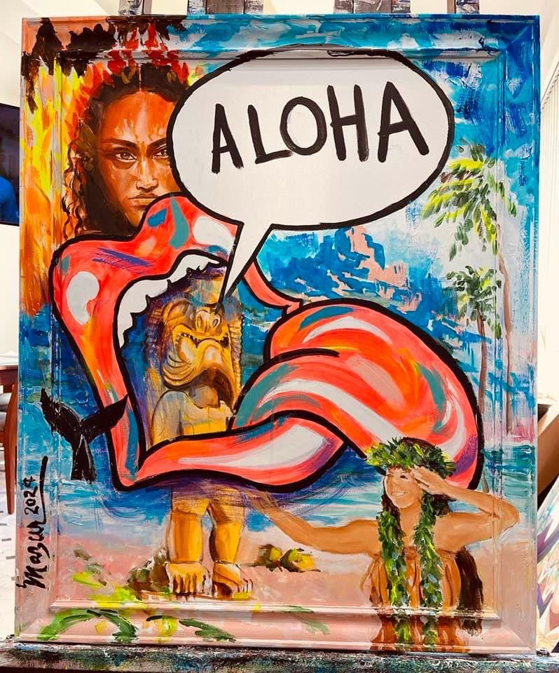 Aloha Mouth and Tongue ~ Original