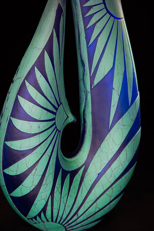 Fishhook 'Makua's Son' ~ Original Glass Sculpture