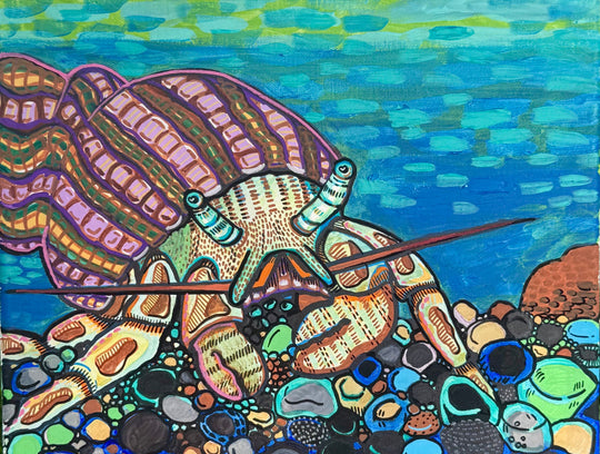 Paper Print - Pebble Pincher