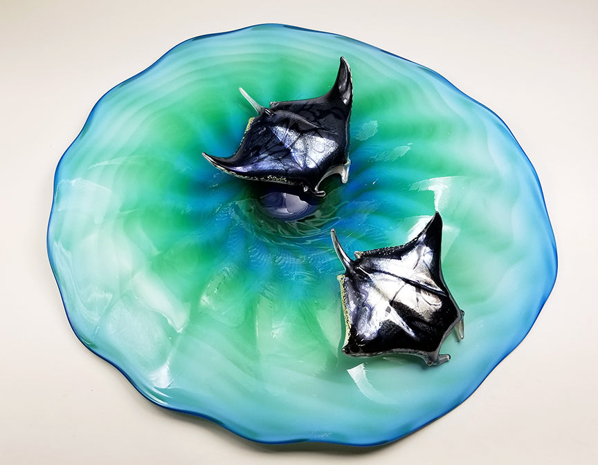 Wave Makers ~ Original Glass / Wall Manta