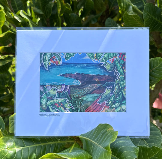 Paper Print - White Eyed Wanderers