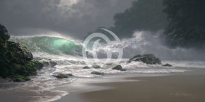 Emerald Waters Canvas Giclees