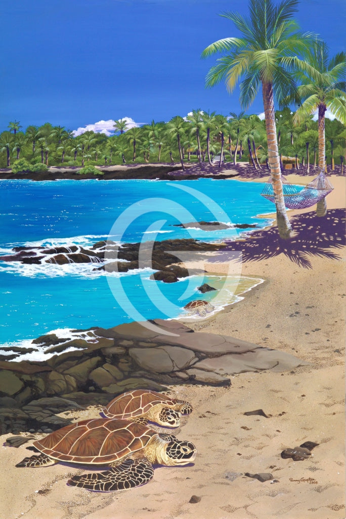 Essence Of Kona Village Canvas Giclees