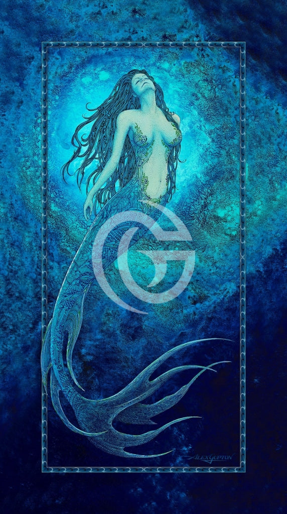 Luxury Art Towel 30X60 - Goddess Of The Deep Towels