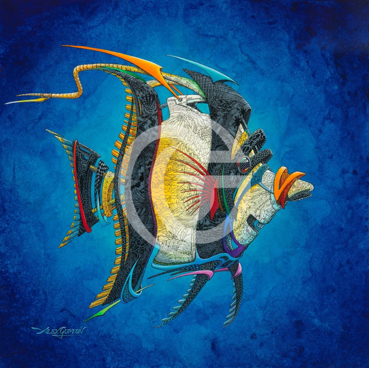 12x12 Paper Print - Graphic Idol – Gupton Gallery