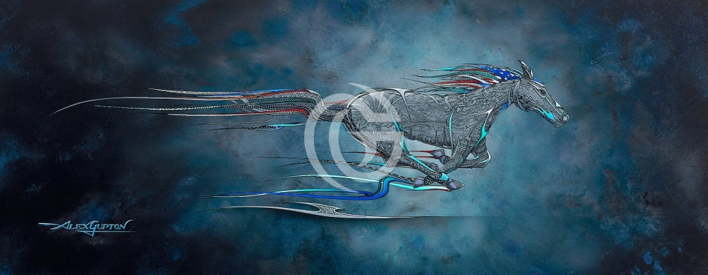 Horsepower Canvas Giclees