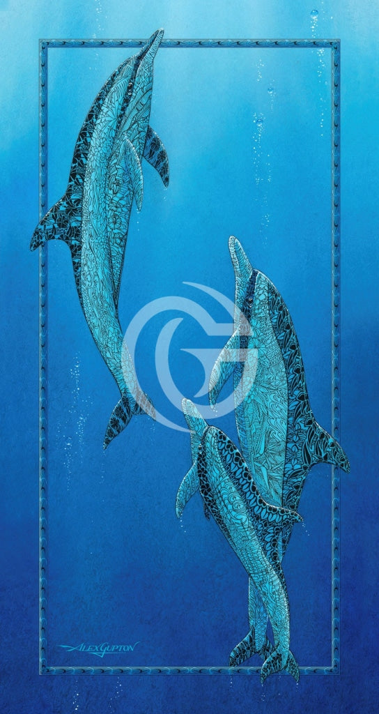 Luxury Art Towel 30X60 - Ohana Towels