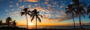 Royal Hawaiian Sunset Canvas Giclees
