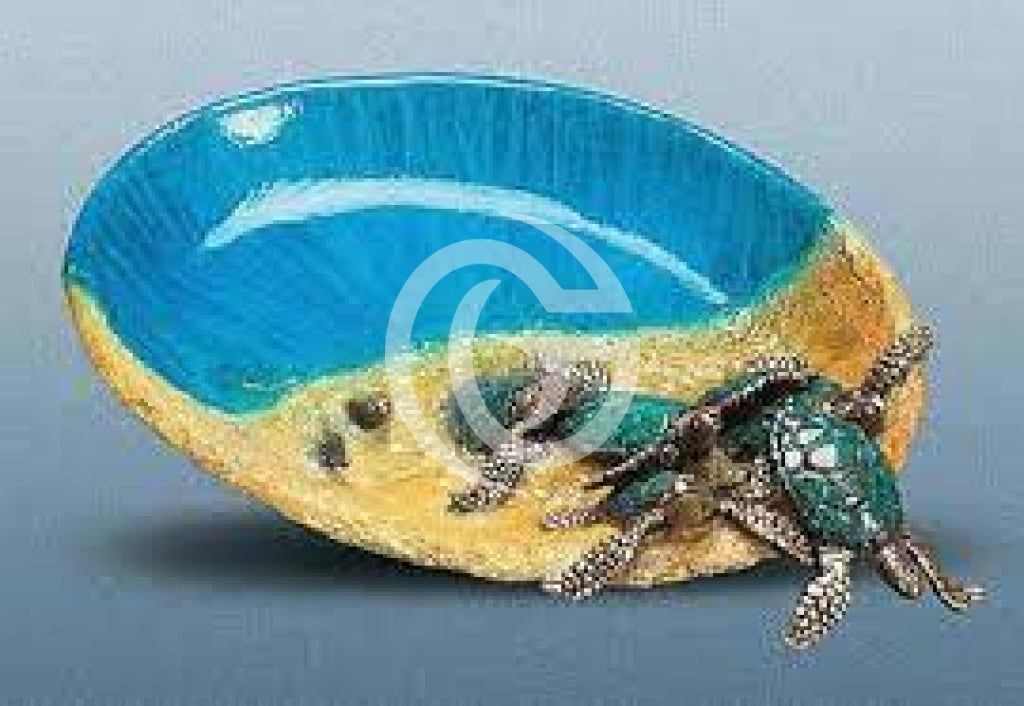 Turtle Dish Sculpture